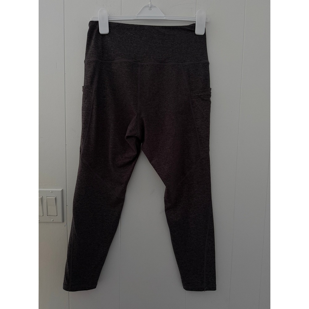 Quince Ultra-Soft High-Rise Pocket Legging Heather Charcoal LB23766 L